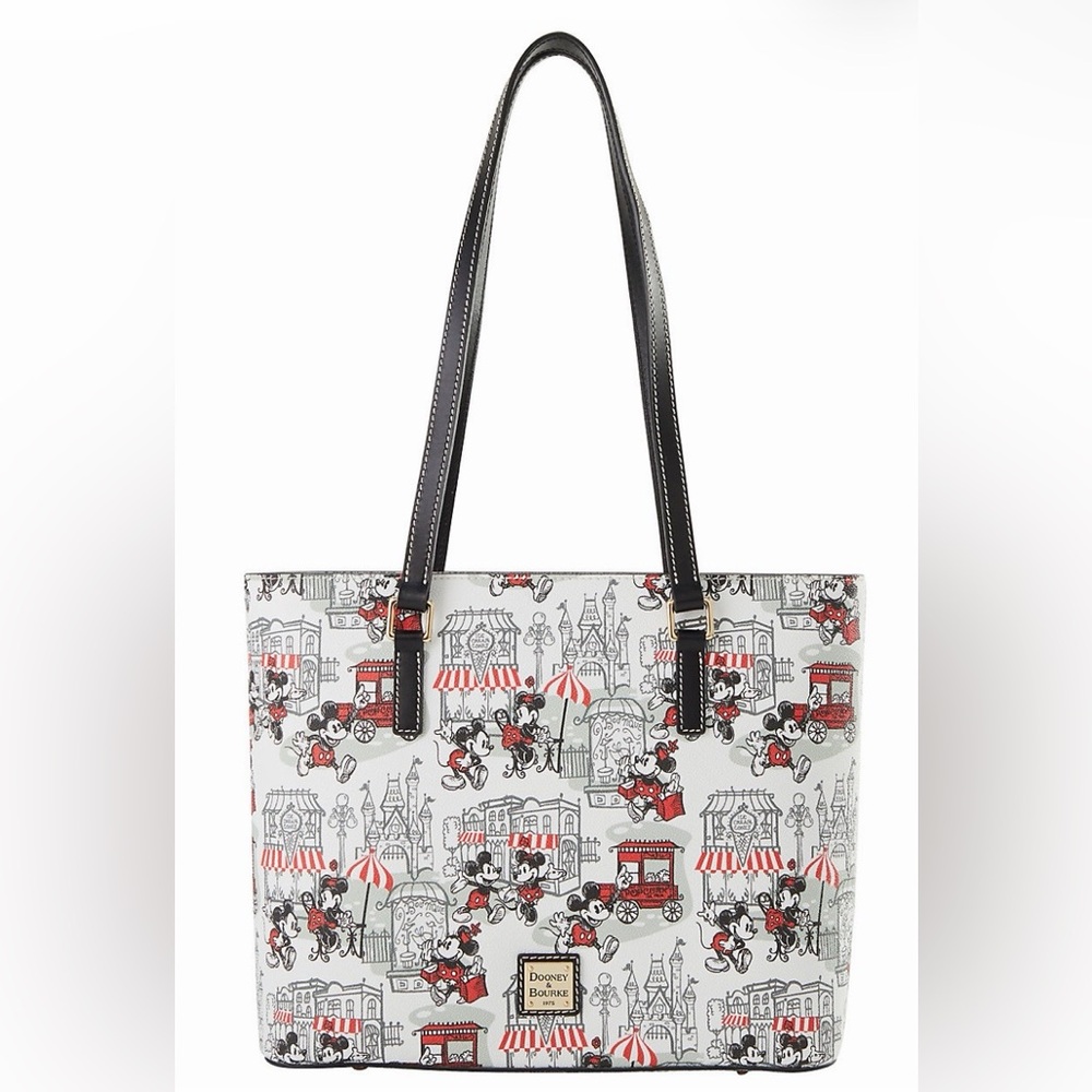 Disney Mickey and Minnie Mouse Main Street Dooney & Bourke Tote Bag
- Exclusive